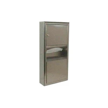 Bobrick Bobrick ClassicSeries Surface Mount Folded Paper Towel Dispenser/Receptacle B3699